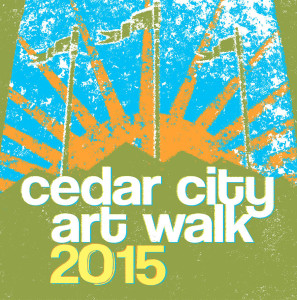 Cedar City Art Walk 2015 Logo